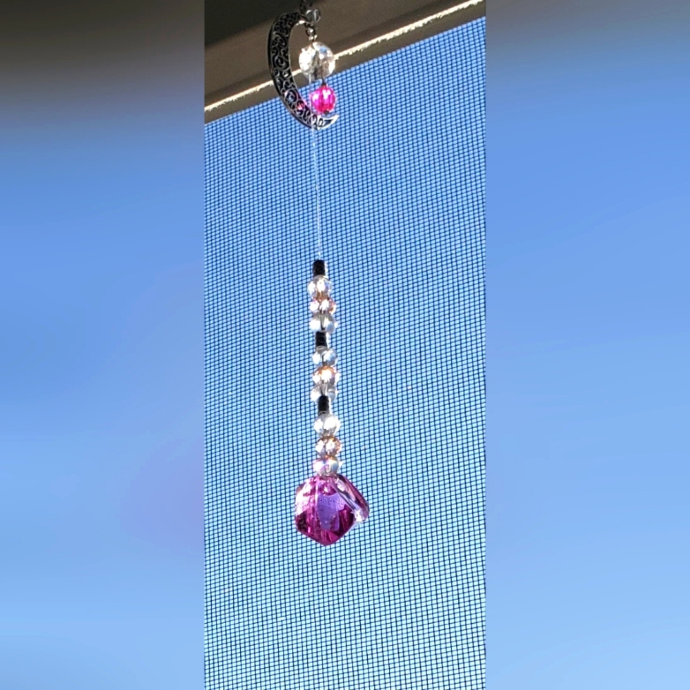 Pink Moon Sun Catcher
